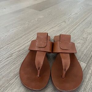 Matisse Brown Leather Sandals